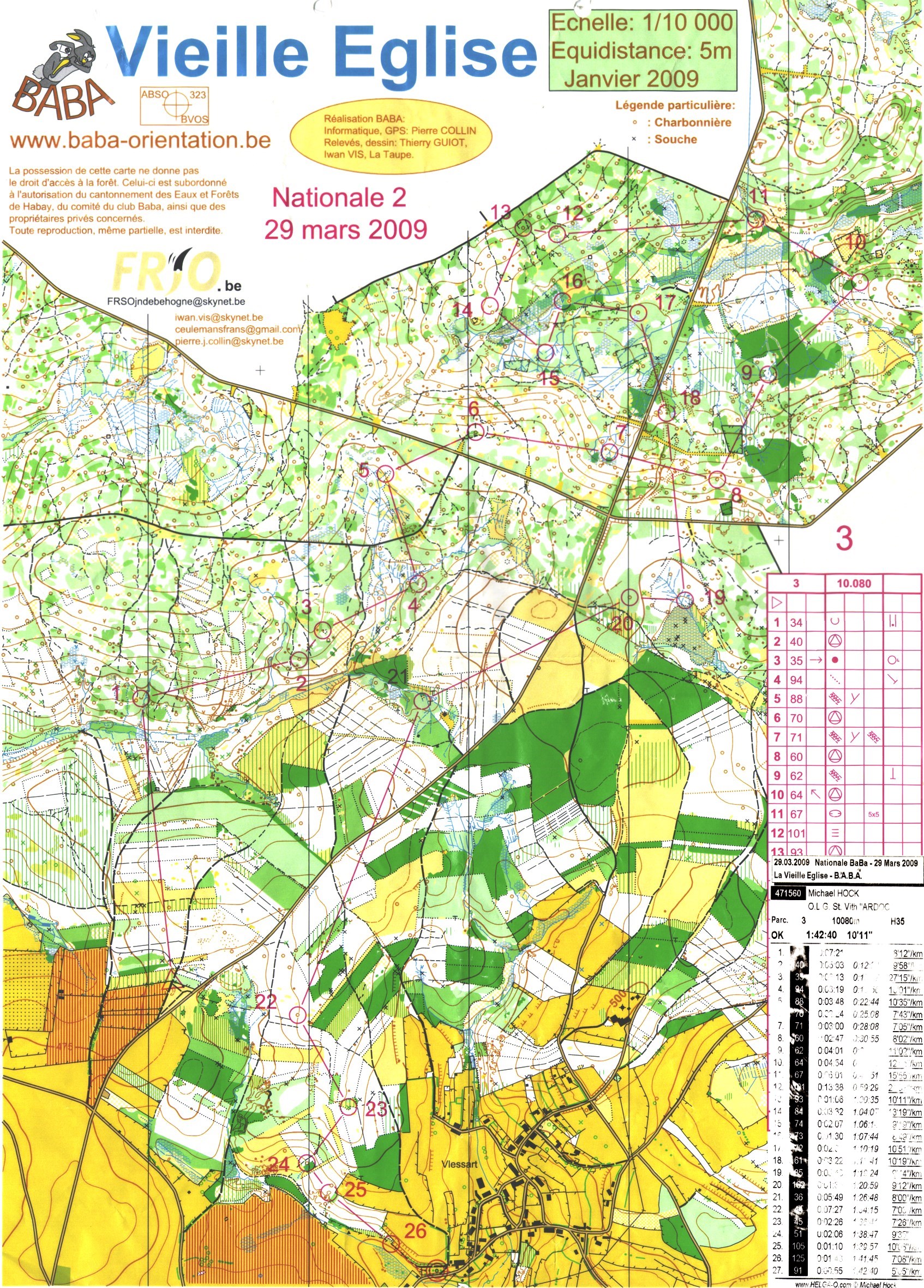 Nationale Longue Distance (29-03-2009)