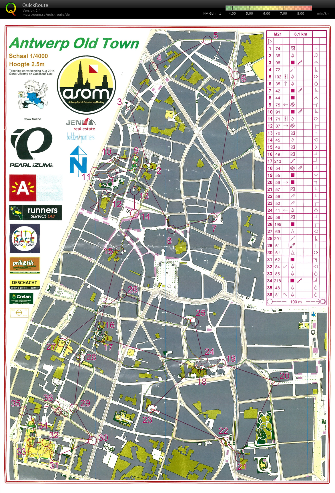 Antwerp Sprint Orienteering Meeting (2015-09-06)