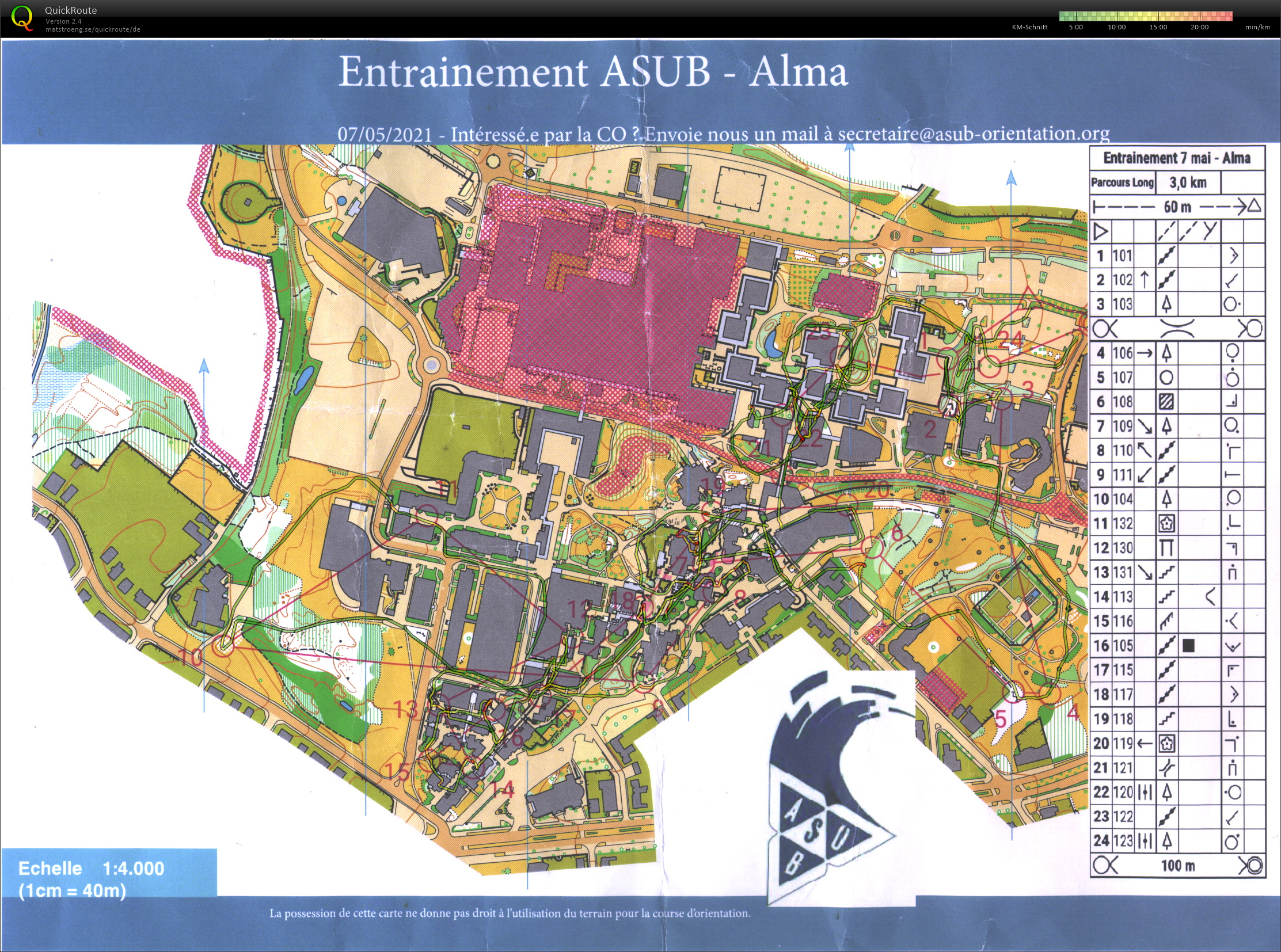 Entrainement ASUB - Alma (07-05-2021)