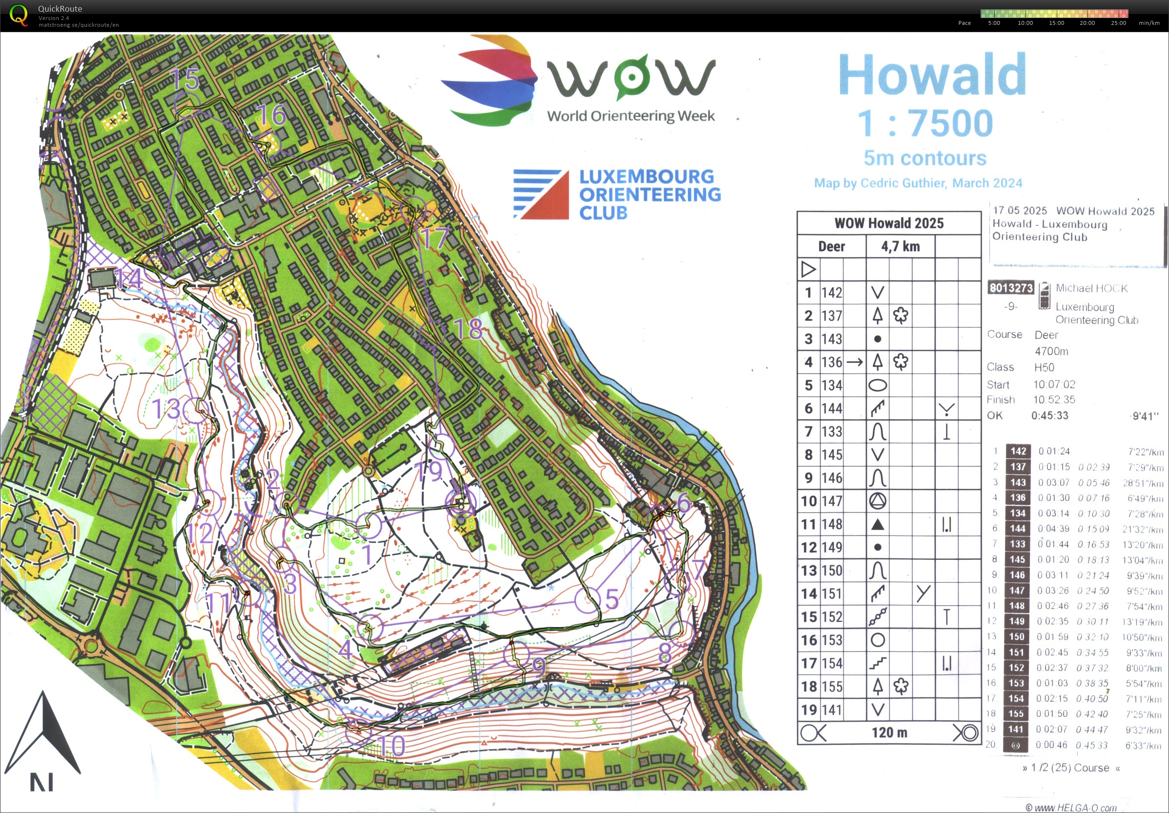 World Orienteering Week (17/05/2025)
