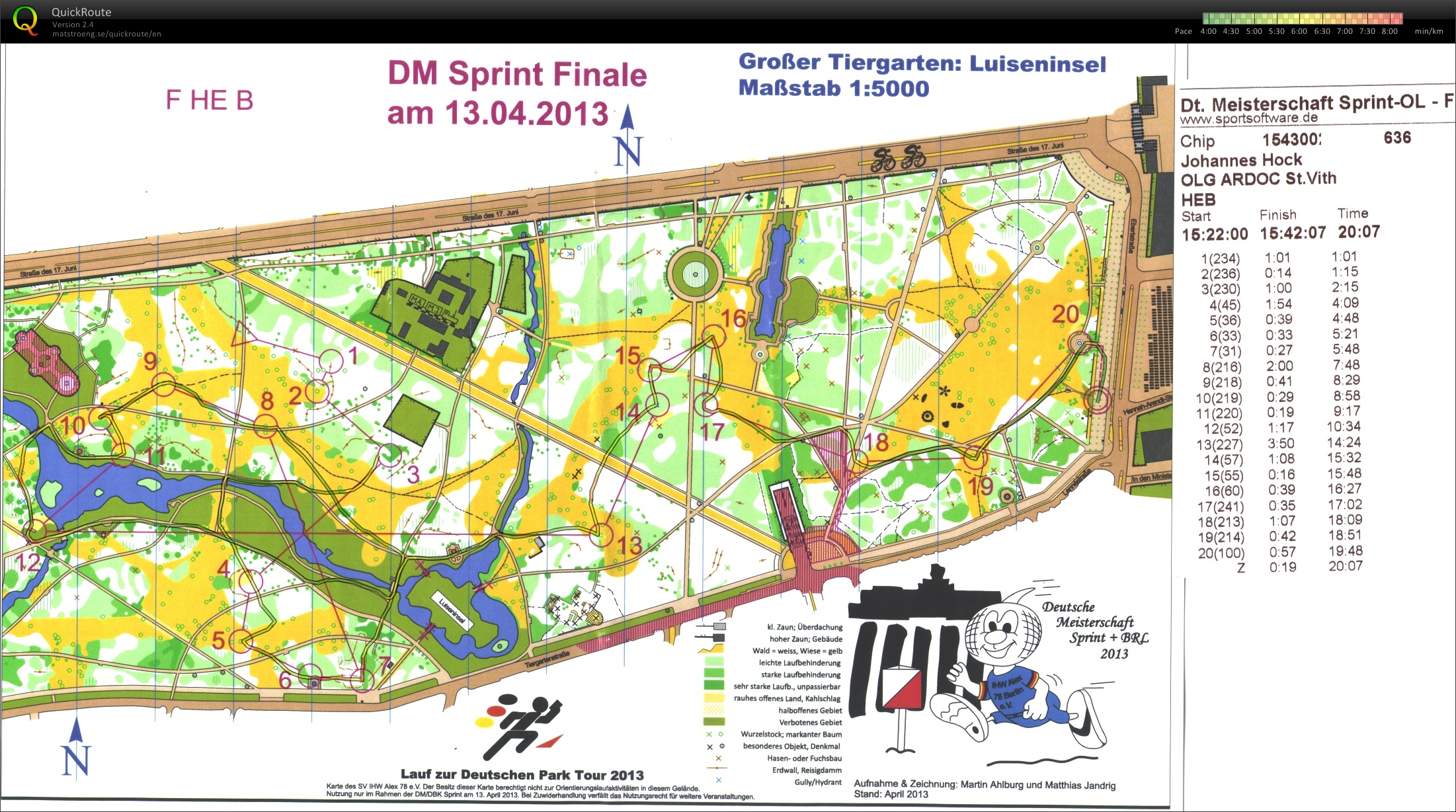 Deutsche Sprintmeisterschaft - Finale (13-04-2013)